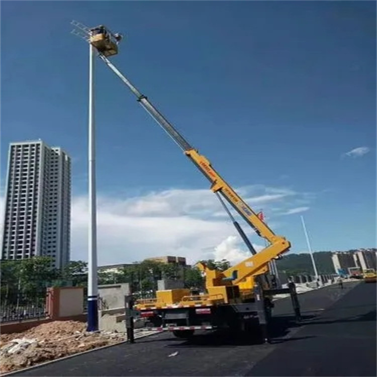 青田县维修路灯的曲臂升降车出租