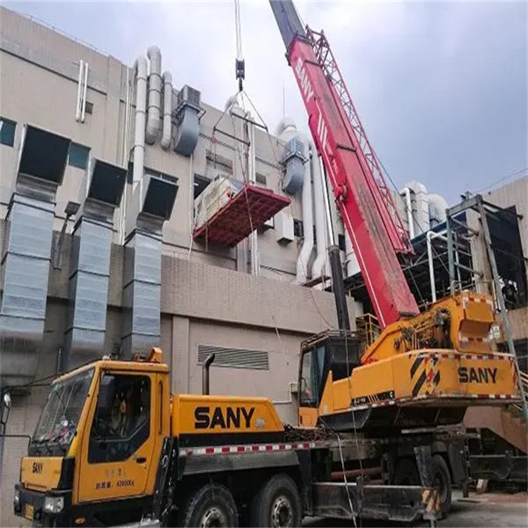 青田县吊车如何吊彩钢瓦